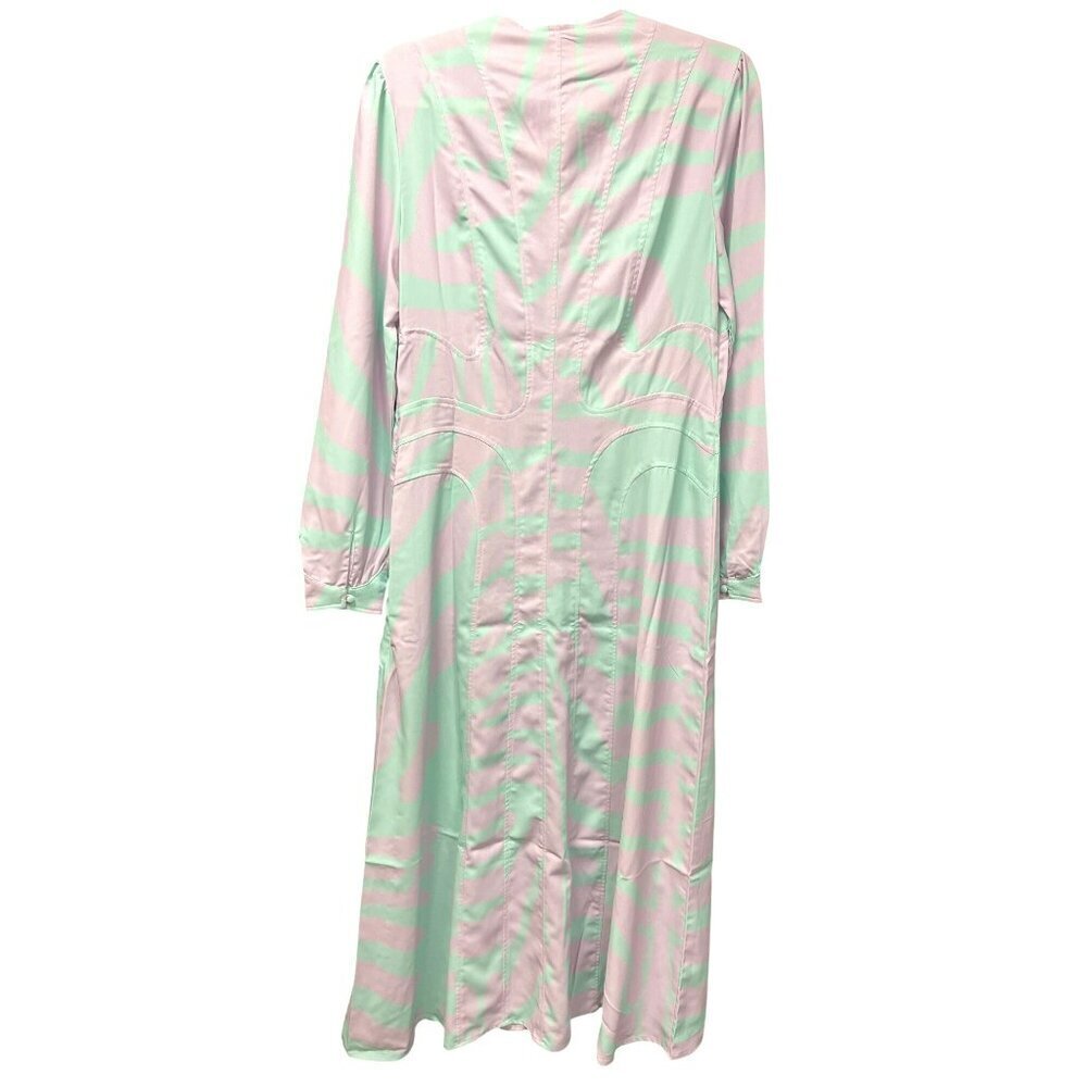 House Of Sunny Pastel Maxi Dress Size 8 New - Picture 7 of 8